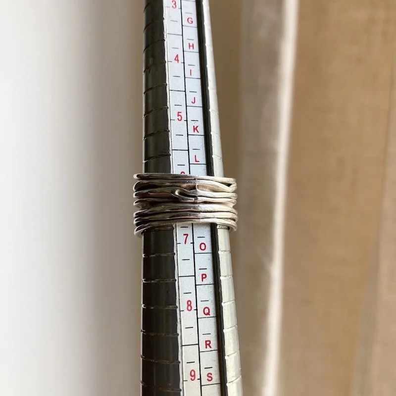 chunky textured solid silver ring 3.jpeg