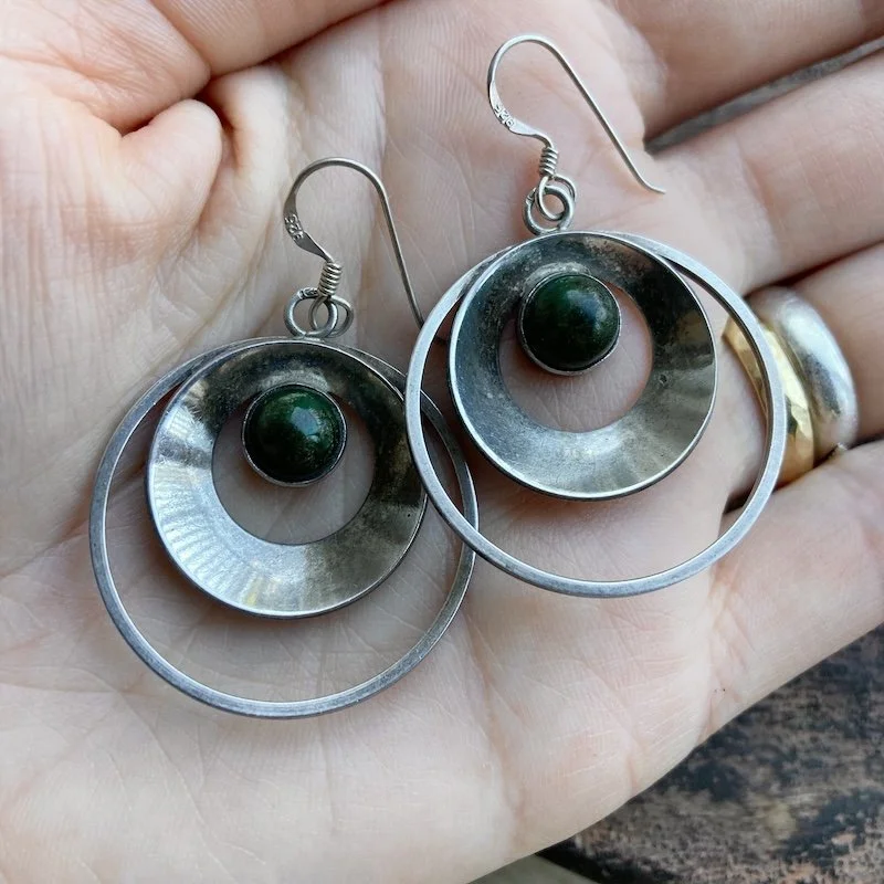vintage sterling silver circular earrings 2.jpeg