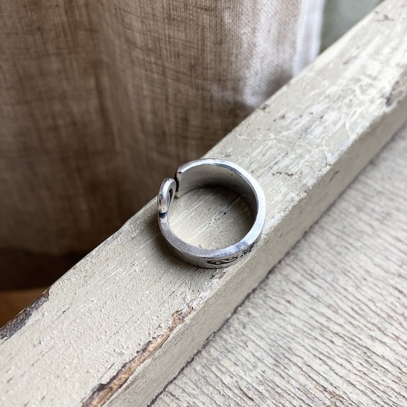 Beautiful Solid Pure Silver Hill Tribe Ring