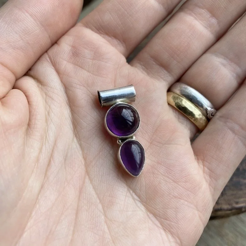 sterling silver double amethyst pendant 4.jpeg