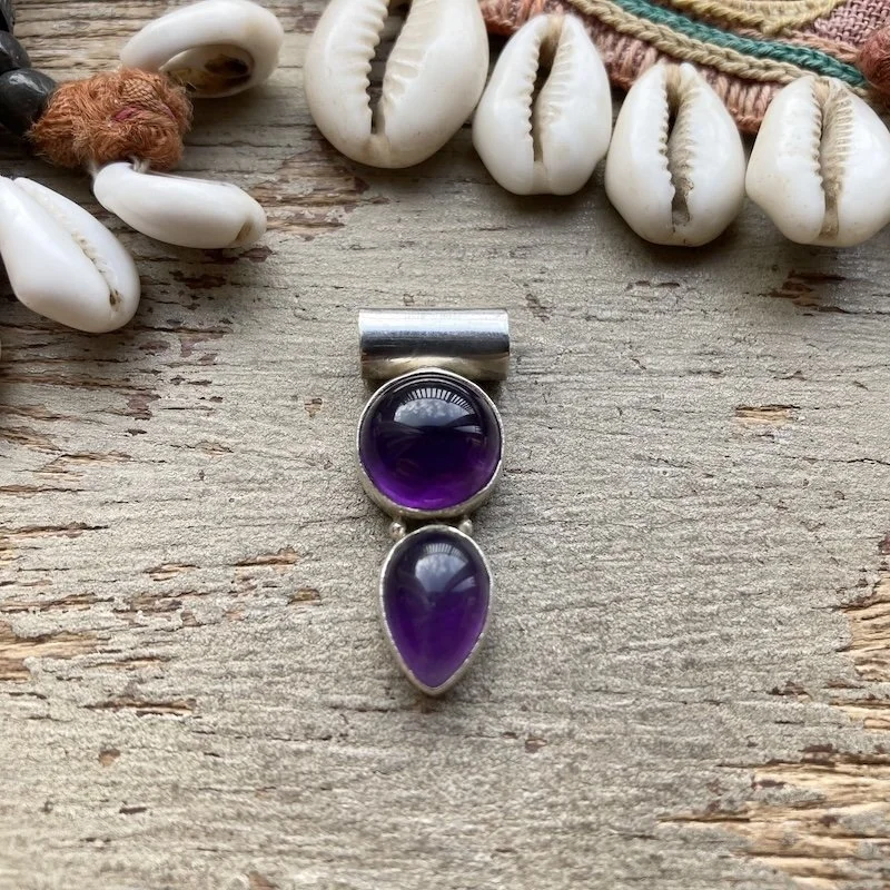 sterling silver double amethyst pendant.jpeg