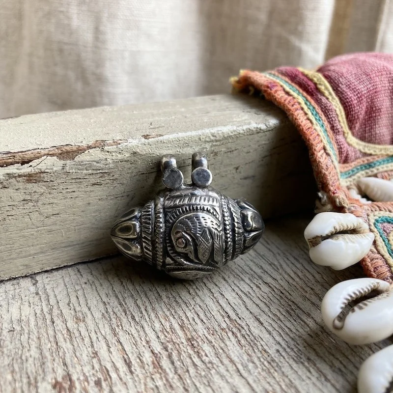 vintage Indian ornate Taweez pendant 3.jpeg