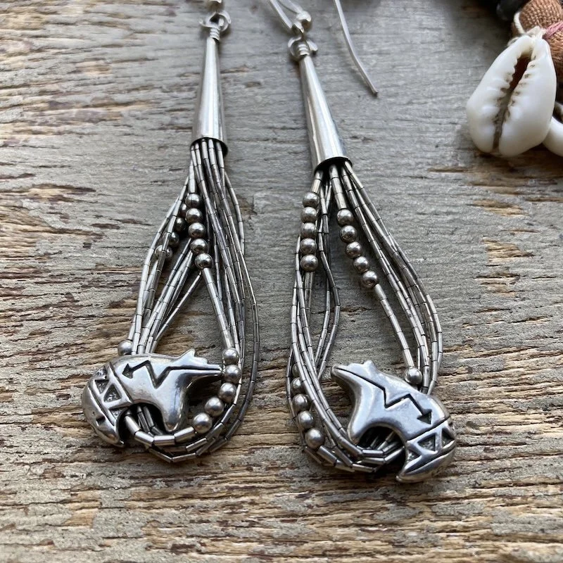 southwestern sterling silver bear earrings 2.jpeg