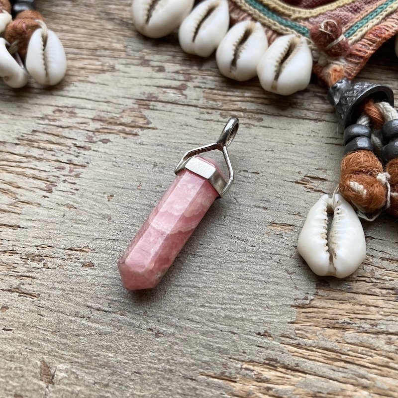 sterling silver rhodochrosite crystal point pendan 4.jpeg