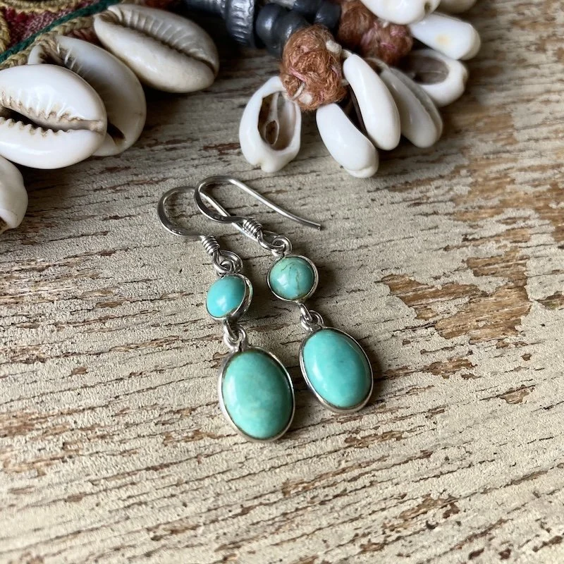 sterling silver dangly turquoise earrings 2.jpeg