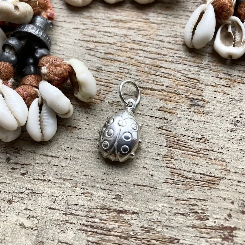 vintage sterling silver ladybird pendant 1.jpeg