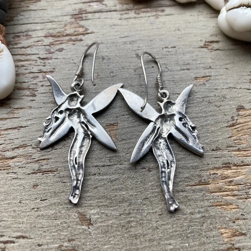 vintage sterling silver fairy earrings 3.jpeg