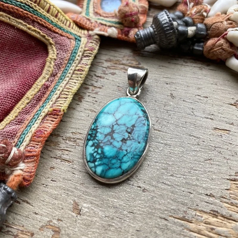 sterling silver and turquoise pendant 2.jpeg