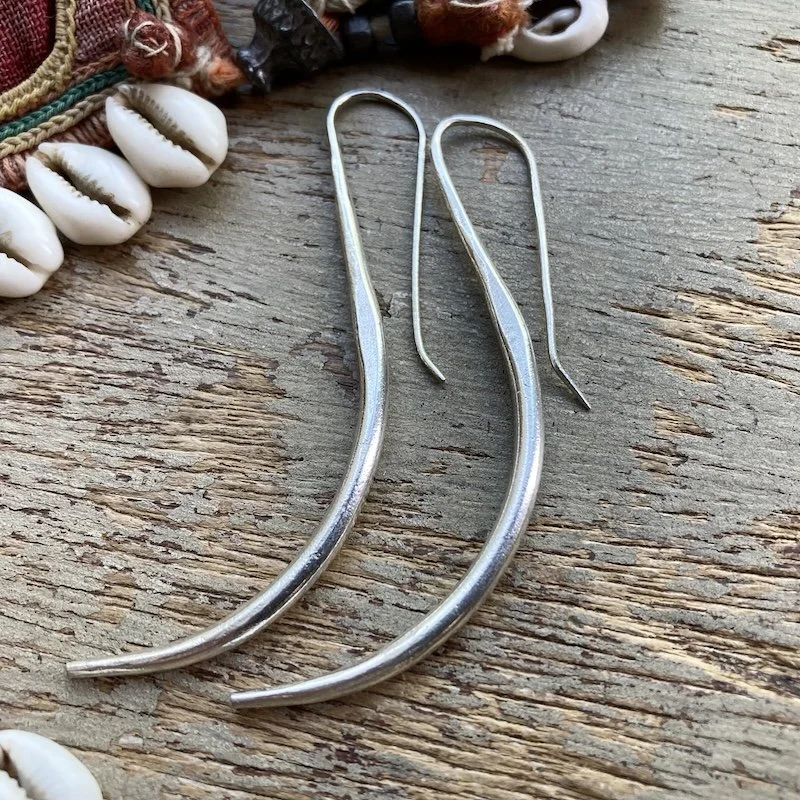 solid pure silver Karen Hill Tribe earrings 1.jpeg
