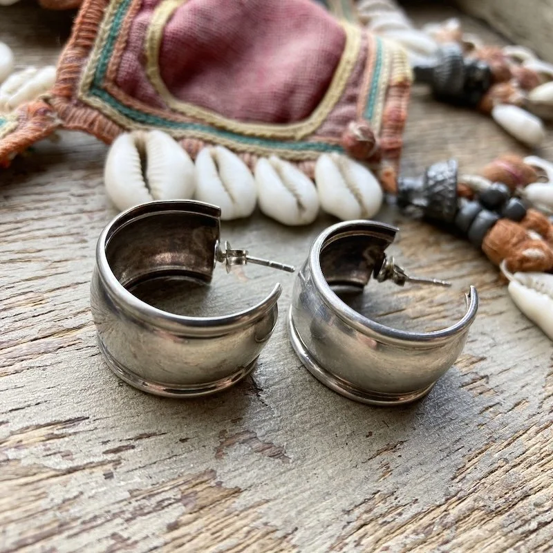 vintage chunky sterling silver hoops 3.jpeg