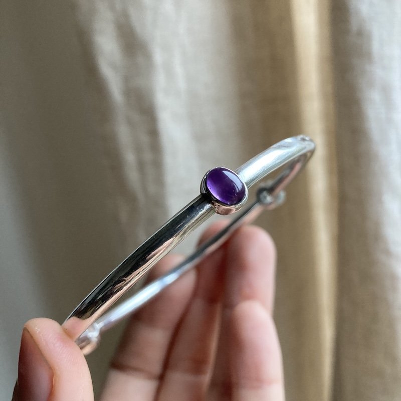 sterling silver and amethyst bangle 3.jpeg