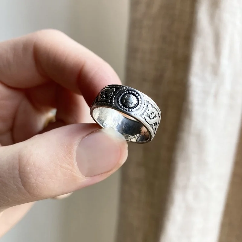 vintage ornate sterling silver ring 4.jpeg