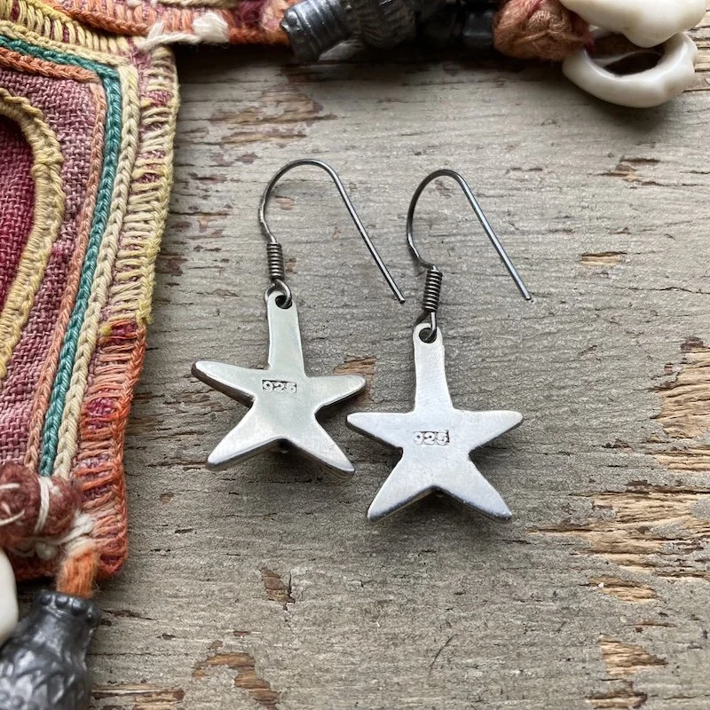 sterling silver blue topaz starfish earrings 2.jpeg