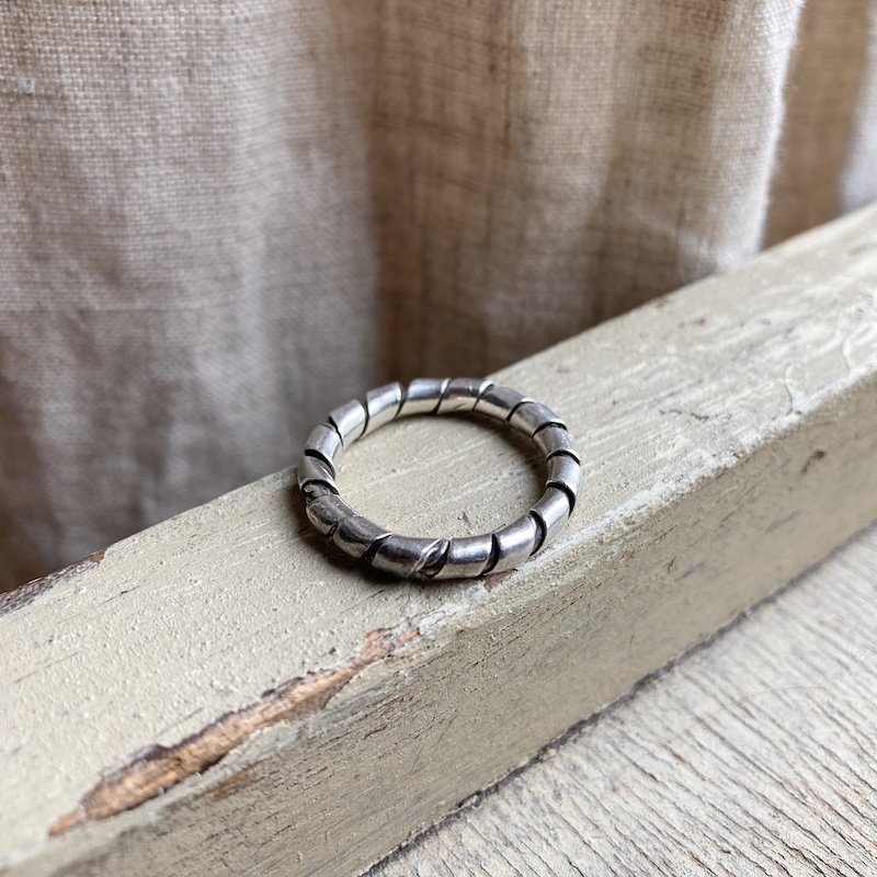 Funky Vintage Sterling Silver Ring
