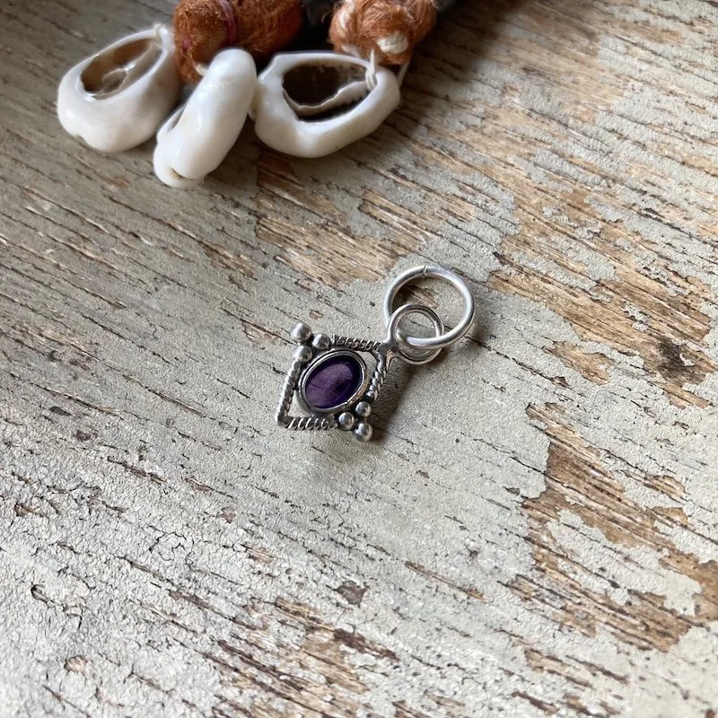 sterling silver and amethyst charm : pendant 2.jpeg
