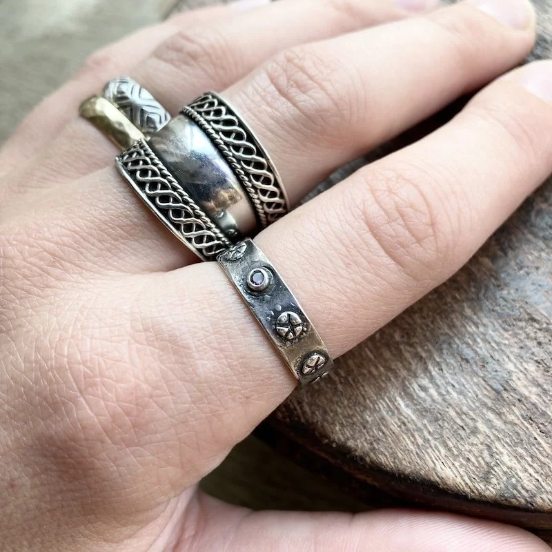 solid silver ring with pink tourmaline 4.jpeg