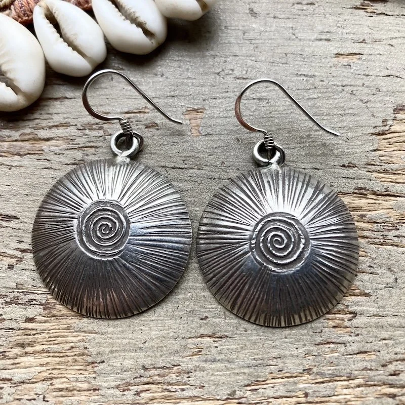 handmade pure silver spiral earrings 1.jpeg