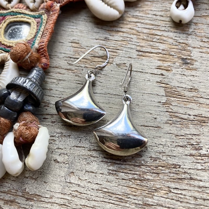 vintage bohemian sterling silver dangly earrings 2.jpeg