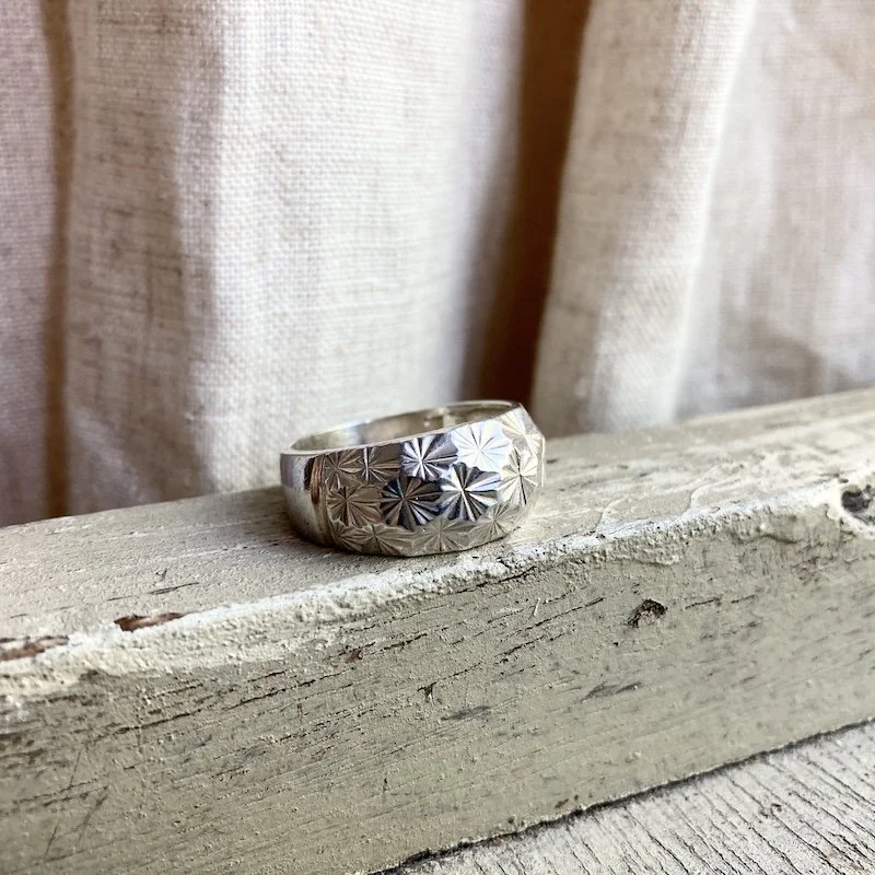 italian engraved sterling silver sunburst ring 2.jpeg