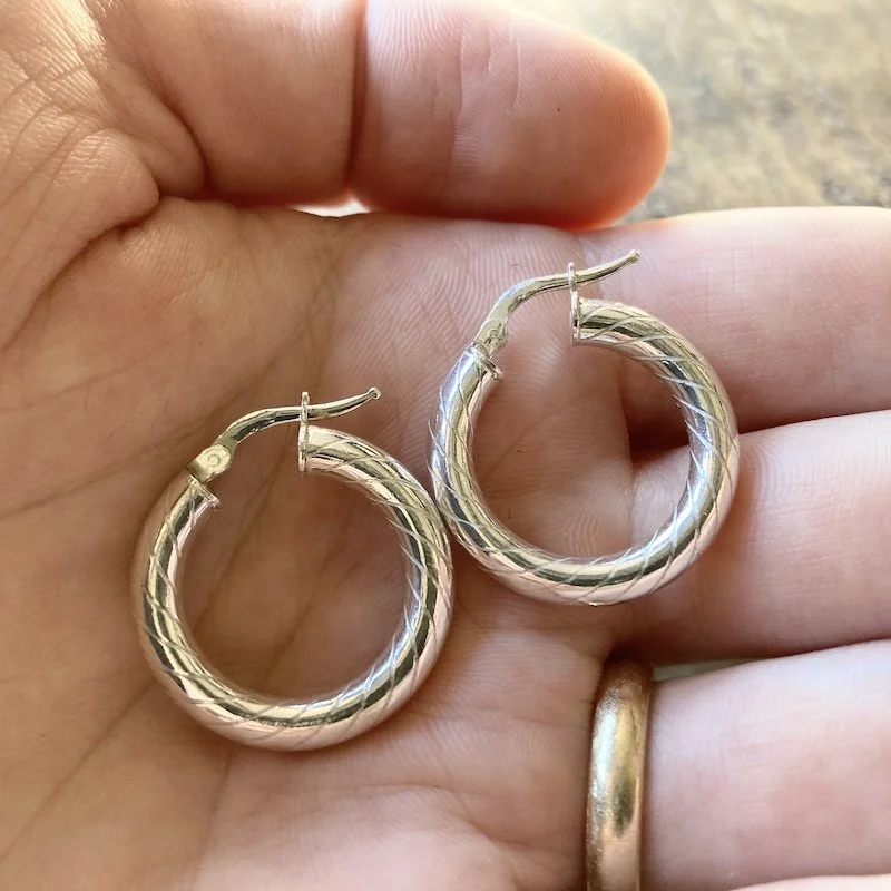 small simple sterling silver hoops 4.jpeg