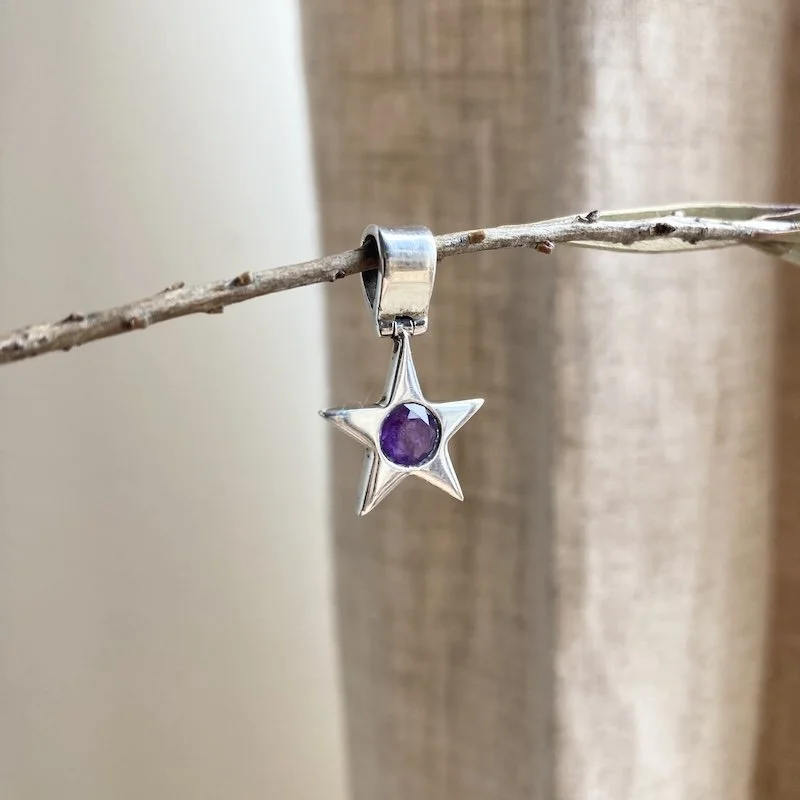 sterling silver purple star pendant 4.jpeg