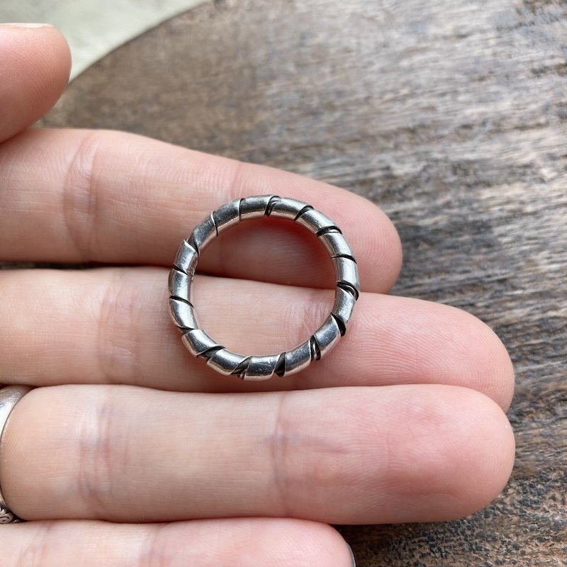 Funky Vintage Sterling Silver Ring