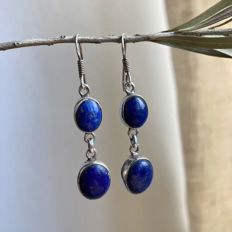 sterling silver and lapis lazuli earrings 4.jpeg