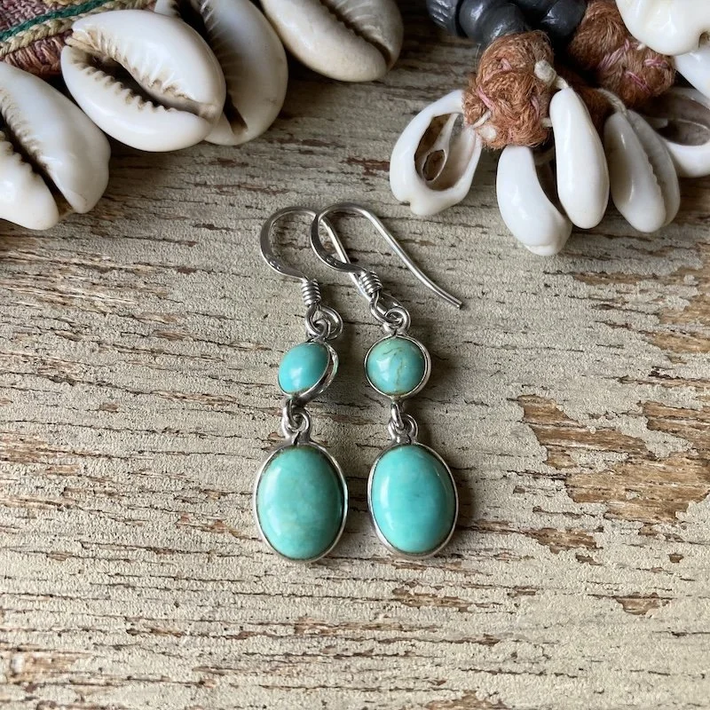 sterling silver dangly turquoise earrings 1.jpeg