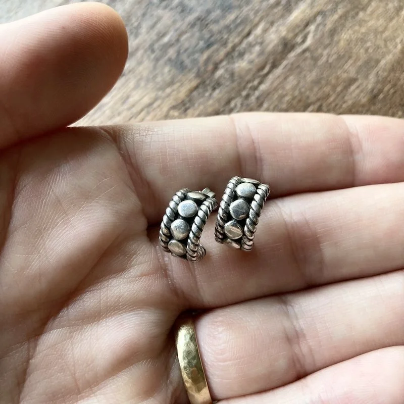 sterling silver chunky dot hoops 1.jpeg