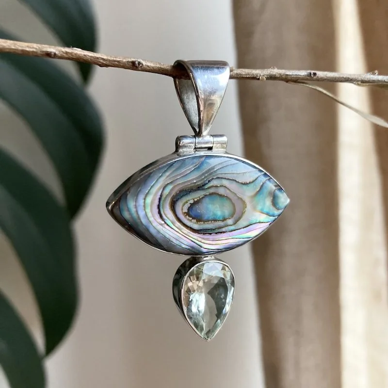 sterling silver abalone shell crystal pendant 4.jpeg