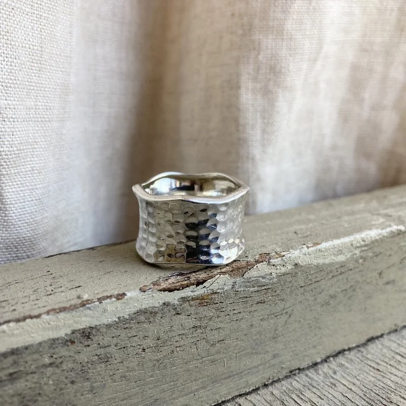 planished solid silver ring 1.jpeg