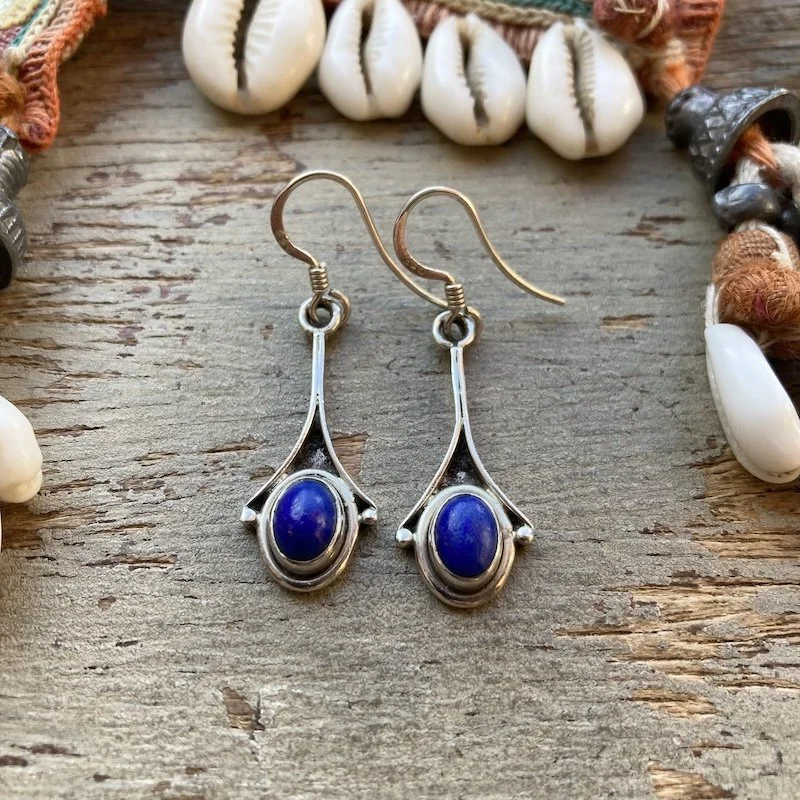 simple sterling silver lapis lazuli earrings 1.jpeg