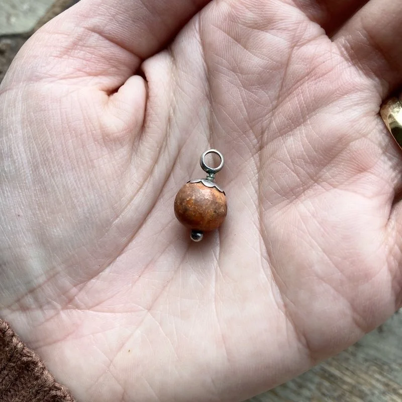 vintage sterling silver and coral pendant 3.jpeg