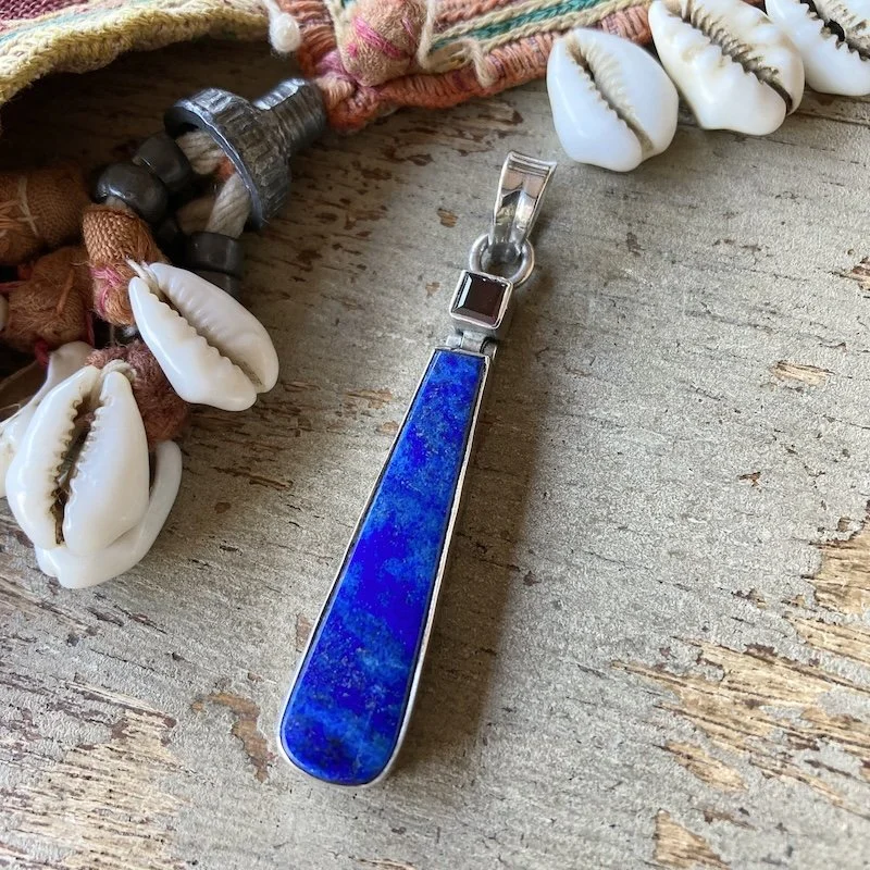 sterling silver and lapis lazuli pendant 2.jpeg