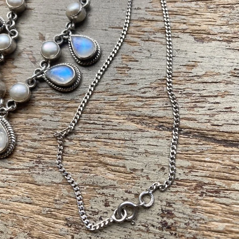 sterling silver rainbow moonstone and pearl necklace 5.jpeg