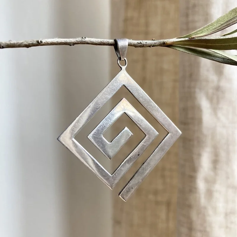 sterling silver square spiral pendant.jpeg
