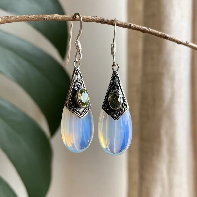 sterling silver and opalescent glass earrings 5.jpeg