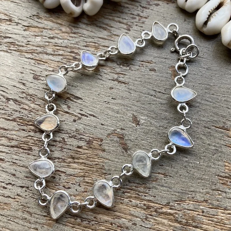sterling silver and rainbow moonstone bracelet  3.jpeg