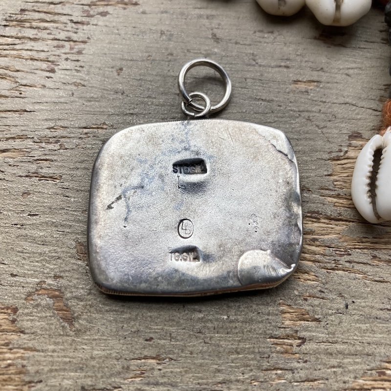 Amazing Vintage Solid Silver Scorpion Pendant