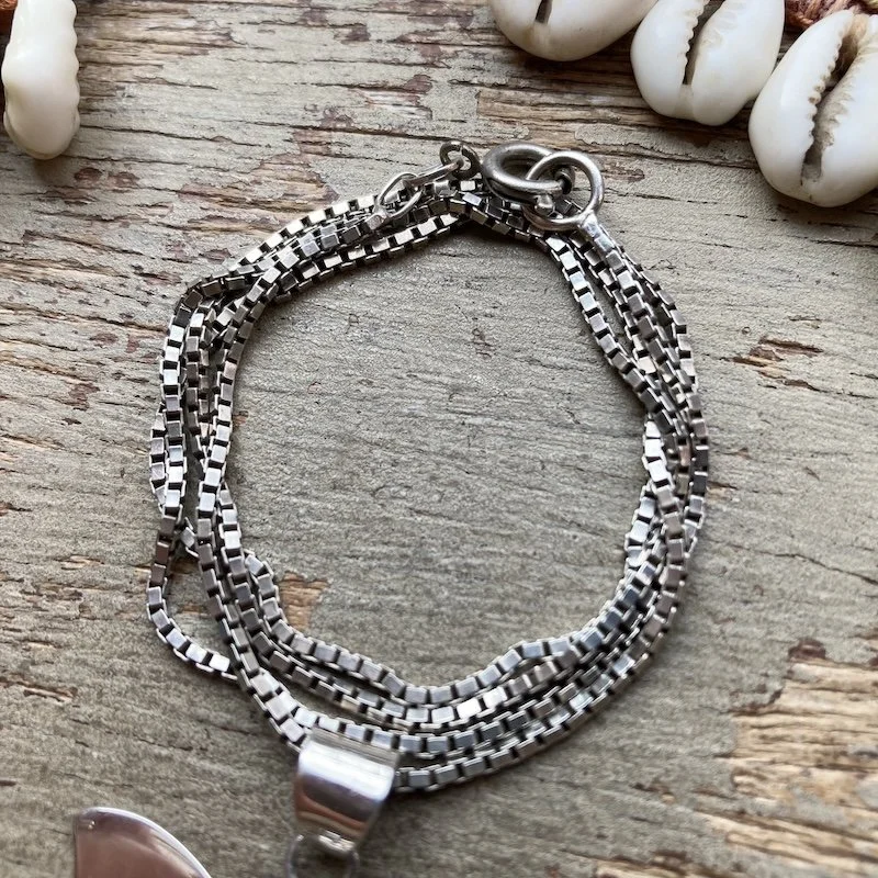 Dreamy Sterling Silver and Topaz Dragonfly Necklace