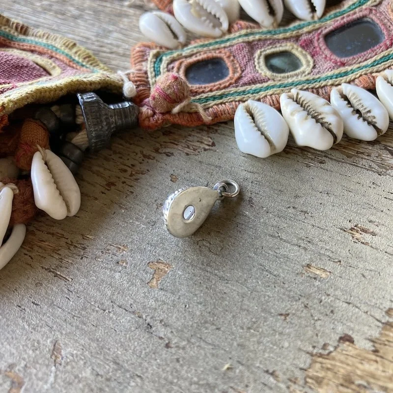 little sterling silver and rose quartz teardrop pendant 2.jpeg
