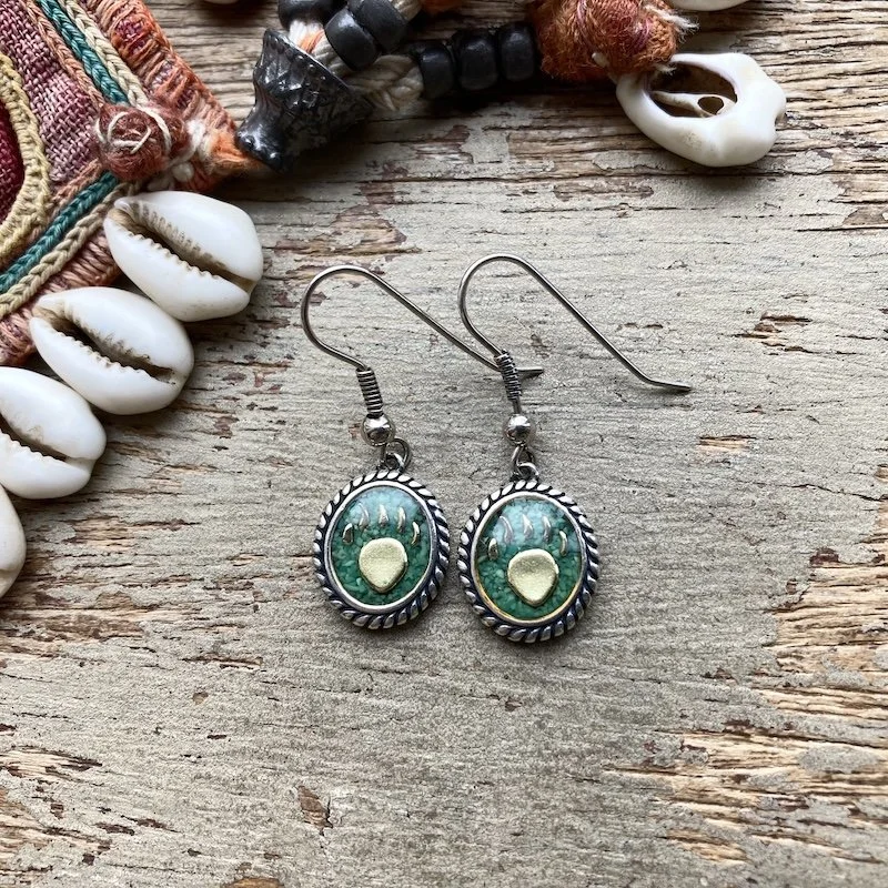 sterling silver bear paw earrings 1.jpeg