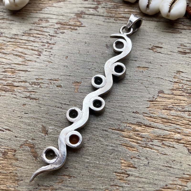 Sterling silver rainbow crystal chakra pendant 2.jpeg