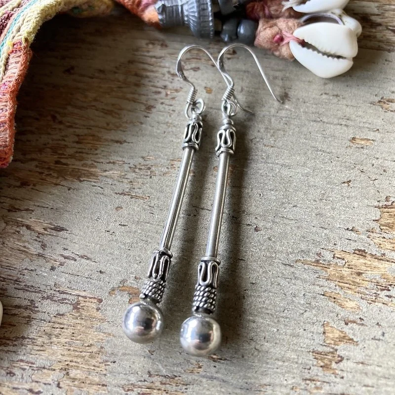 dangly balinese sterling silver earrings 1.jpeg