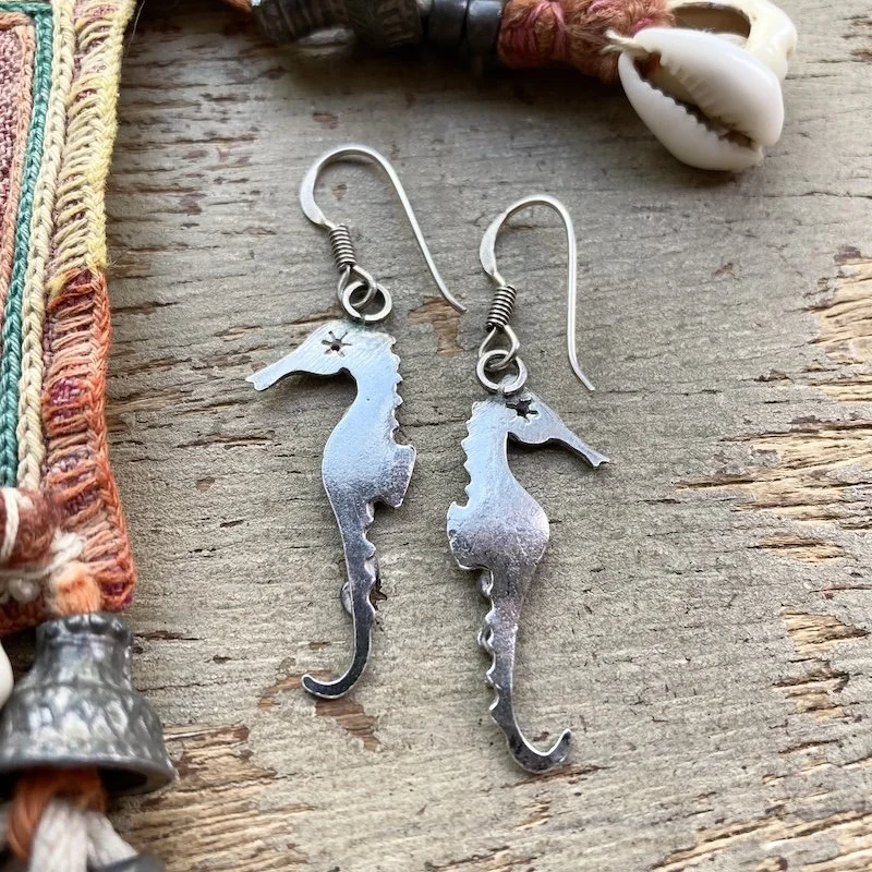 handmade sterling silver seahorse earrings 2.jpeg