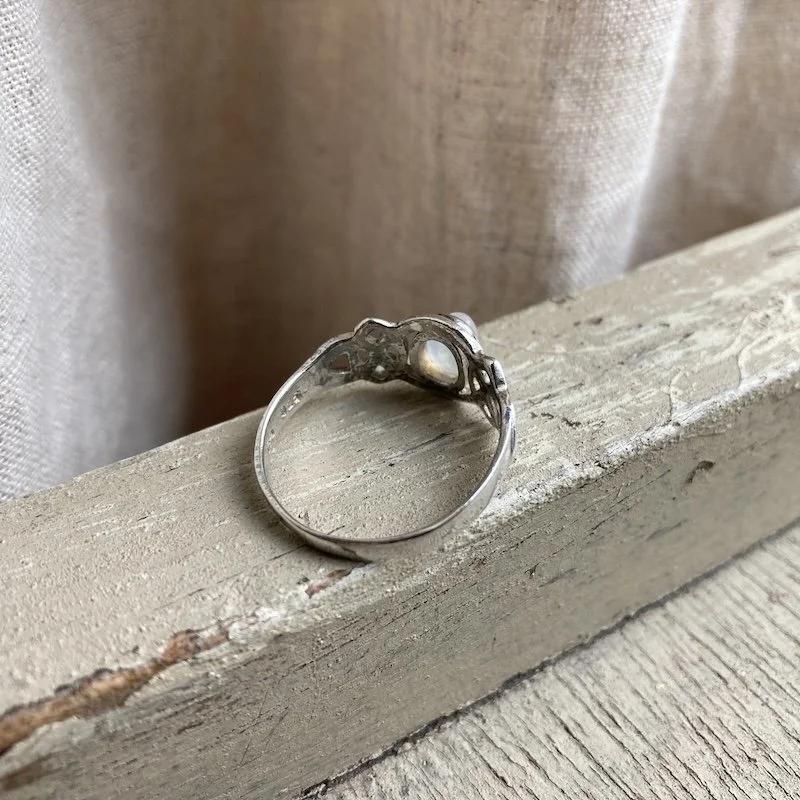 celtic sterling silver rainbow moonstone ring 2.jpeg