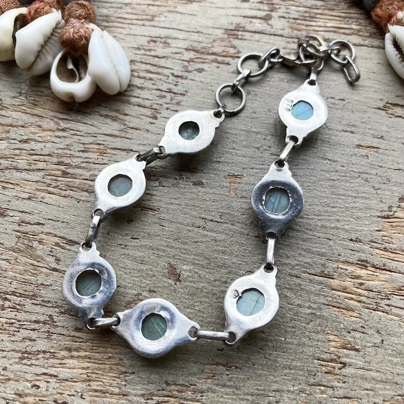 vintage sterling silver labradorite bracelet 2.jpeg