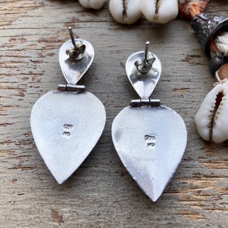 vintage sterling silver abalone shell earrings 3.jpeg