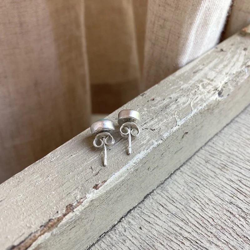 simple sterling silver turquoise earrings 2.jpeg