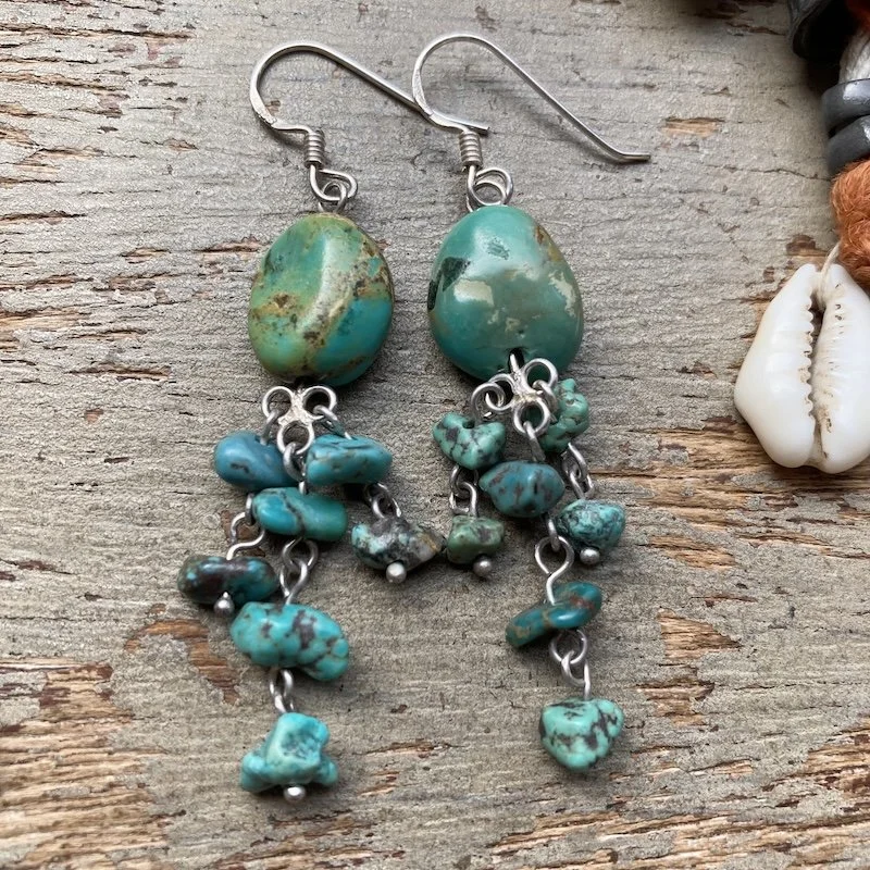 sterling silver dangly turquoise earrings 1.jpeg